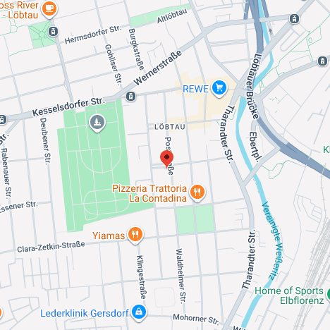 Standort der Film- und Fotoproduktion SceneSation in Dresden Pieschen